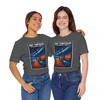Dry Tortugas National Park Florida night sky t-shirt featuring Milky Way stars, glowing boardwalk, and historic coastal structures