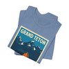 Grand Teton Barn Tee – Vintage Mountain Travel Poster T-Shirt