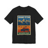Grand Teton Buffalo Tee – Vintage Mountain National Park Poster T-Shirt