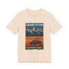 Grand Teton Buffalo Tee – Vintage Mountain National Park Poster T-Shirt