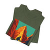 Angels Landing Hiker Tee – Zion National Park Vintage Poster T-Shirt