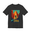 Angels Landing Hiker Tee – Zion National Park Vintage Poster T-Shirt