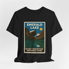 Emerald Lake RMNP Tee – Scenic Mountain Lake Vintage Poster T-Shirt