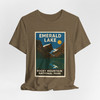 Emerald Lake RMNP Tee – Scenic Mountain Lake Vintage Poster T-Shirt