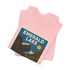 Emerald Lake RMNP Tee – Scenic Mountain Lake Vintage Poster T-Shirt