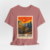 Tunnel View Yosemite Tee – Vintage National Park Poster T-Shirt