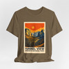 Tunnel View Yosemite Tee – Vintage National Park Poster T-Shirt