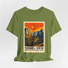 Tunnel View Yosemite Tee – Vintage National Park Poster T-Shirt