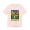 Lower Yosemite Fall Tee – Vintage Yosemite National Park Poster T-Shirt