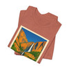 Lower Yosemite Fall Tee – Vintage Yosemite National Park Poster T-Shirt
