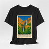 Lower Yosemite Fall Tee – Vintage Yosemite National Park Poster T-Shirt