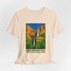 Lower Yosemite Fall Tee – Vintage Yosemite National Park Poster T-Shirt