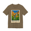 Lower Yosemite Fall Tee – Vintage Yosemite National Park Poster T-Shirt