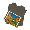 Lower Yosemite Fall Tee – Vintage Yosemite National Park Poster T-Shirt