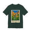 Lower Yosemite Fall Tee – Vintage Yosemite National Park Poster T-Shirt