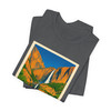 Lower Yosemite Fall Tee – Vintage Yosemite National Park Poster T-Shirt