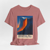 Horsetail Fall Firefall Tee – Yosemite Vintage Waterfall Poster T-Shirt