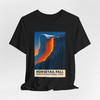 Horsetail Fall Firefall Tee – Yosemite Vintage Waterfall Poster T-Shirt