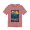 Great Smoky Mountains National Park Tee – Retro Sunset Mountain T-Shirt
