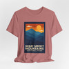 Great Smoky Mountains National Park Tee – Retro Sunset Mountain T-Shirt