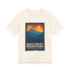 Great Smoky Mountains National Park Tee – Retro Sunset Mountain T-Shirt