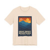 Great Smoky Mountains National Park Tee – Retro Sunset Mountain T-Shirt