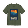 Great Smoky Mountains National Park Tee – Retro Sunset Mountain T-Shirt