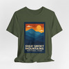 Great Smoky Mountains National Park Tee – Retro Sunset Mountain T-Shirt