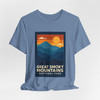 Great Smoky Mountains National Park Tee – Retro Sunset Mountain T-Shirt