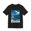 Mirror Lake Yosemite Tee – Half Dome Winter Landscape Vintage Poster T-Shirt
