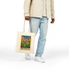 Lower Yosemite Fall Tote Bag – Vintage National Park Poster Canvas Tote