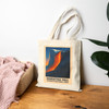 Horsetail Fall Firefall Yosemite Tote Bag – Vintage National Park Poster Canvas Tote