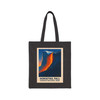 Horsetail Fall Firefall Yosemite Tote Bag – Vintage National Park Poster Canvas Tote