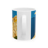 Paros Island Coastline Mug – Greek Island Vintage Travel Ceramic Coffee Cup