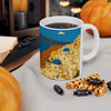 Paros Island Coastline Mug – Greek Island Vintage Travel Ceramic Coffee Cup