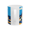 Athens Skyline Illustration Mug – Greek Cityscape Vintage Travel Ceramic Coffee Cup