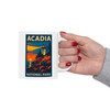 Acadia Lighthouse Sunset Mug – Vintage National Park Travel Ceramic Coffee Cup
