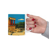 Crete Travel Poster Mug – Palace of Knossos Vintage Ceramic Coffee Cup
