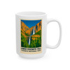 Lower Yosemite Fall Mug – Yosemite National Park Vintage Travel Poster Coffee Cup