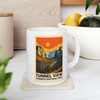 Tunnel View Yosemite National Park Mug – Vintage Travel Poster Coffee Cup
