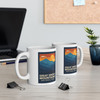 Great Smoky Mountains National Park Mug – Vintage Sunset Poster Coffee Cup