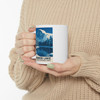Mirror Lake Yosemite National Park Mug – Half Dome Winter Poster Coffee Cup
