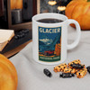 Glacier Park Red Bus Mug – Going-to-the-Sun Road Vintage Poster Coffee Cup