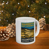 Mammoth Hot Springs Mug – Yellowstone Vintage Terrace Poster Coffee Cup