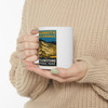 Mammoth Hot Springs Mug – Yellowstone Vintage Terrace Poster Coffee Cup