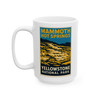 Mammoth Hot Springs Mug – Yellowstone Vintage Terrace Poster Coffee Cup