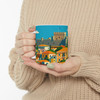 Rhodes Old Town Mug – Palace of the Grand Master Vintage Travel Poster Coffee Cup