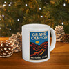 Grand Canyon Mug – Vintage National Park Sunset Poster Coffee Cup