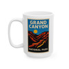 Grand Canyon Mug – Vintage National Park Sunset Poster Coffee Cup