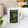 Olympic Rain Forest Mug – Vintage National Park Poster Coffee Cup